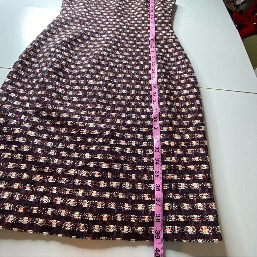 Brooks Brothers Tweed Dress Sleeveless Sz 8 - Picture 8 of 11